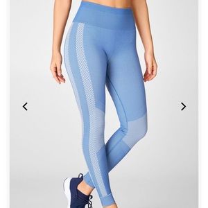 Fabletics High-Waisted Seamless Check Leggings